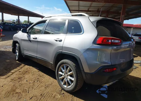 2018 Jeep Cherokee Limited Fwd из США, поврежденный, VIN 1C4PJLDX5JD585043